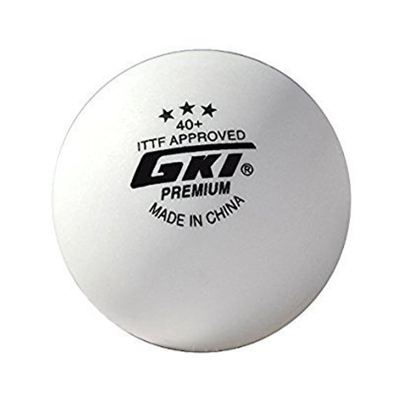 GKI Table Tennis Ball Premium 40 Plus 3 Star'
