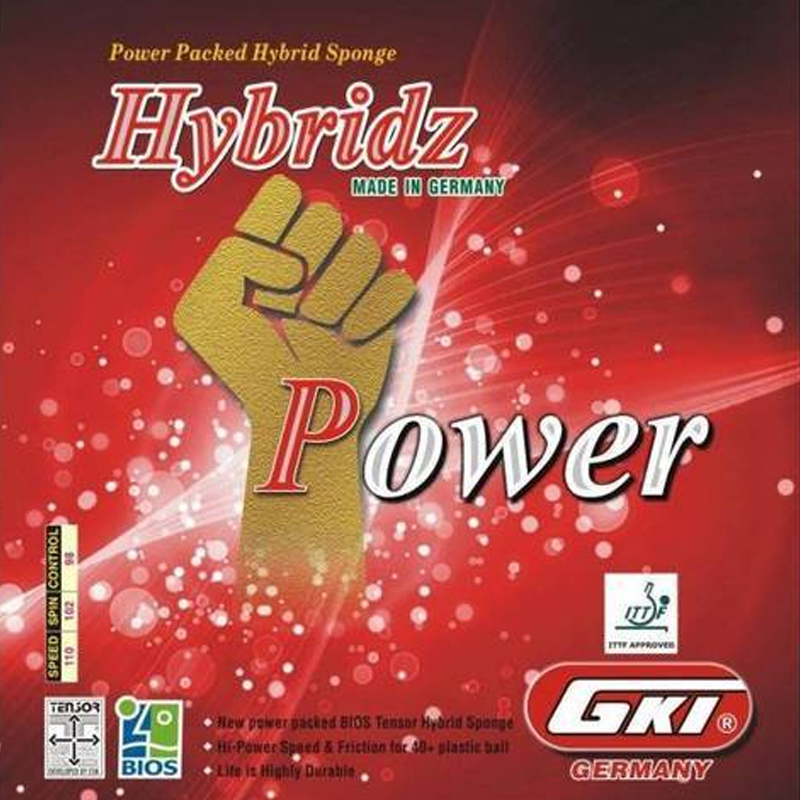 GKI Hybridz Power Table Tennis Rubber'