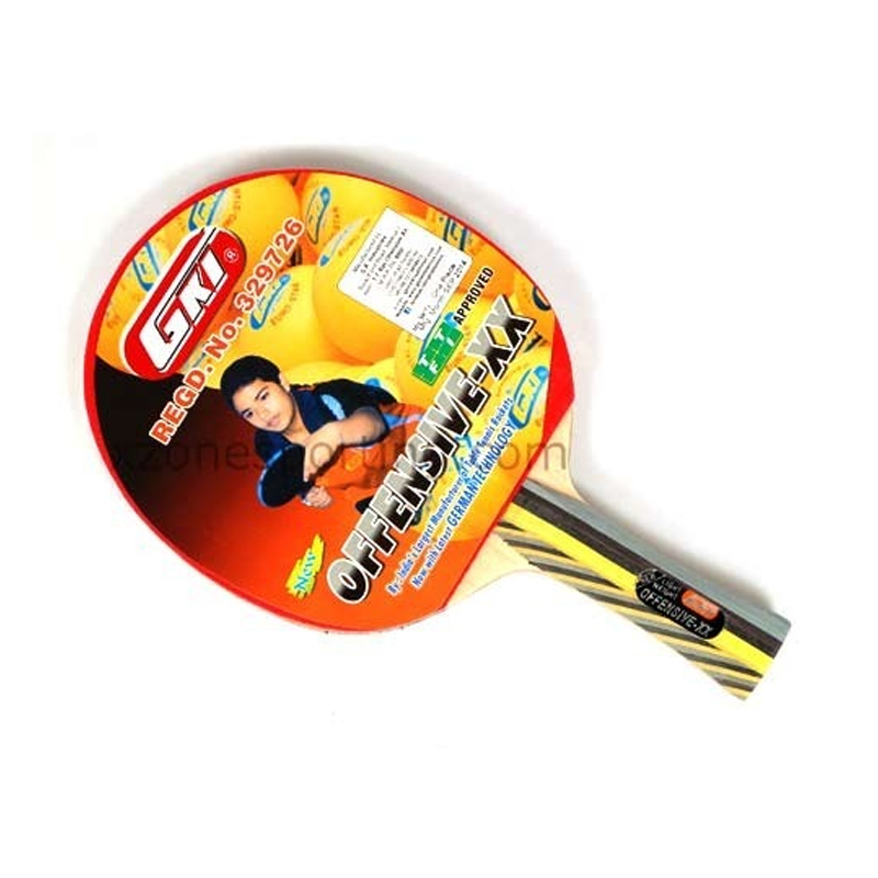 GKI Offensive XX (Soft Cover) Table Tennis Racket'