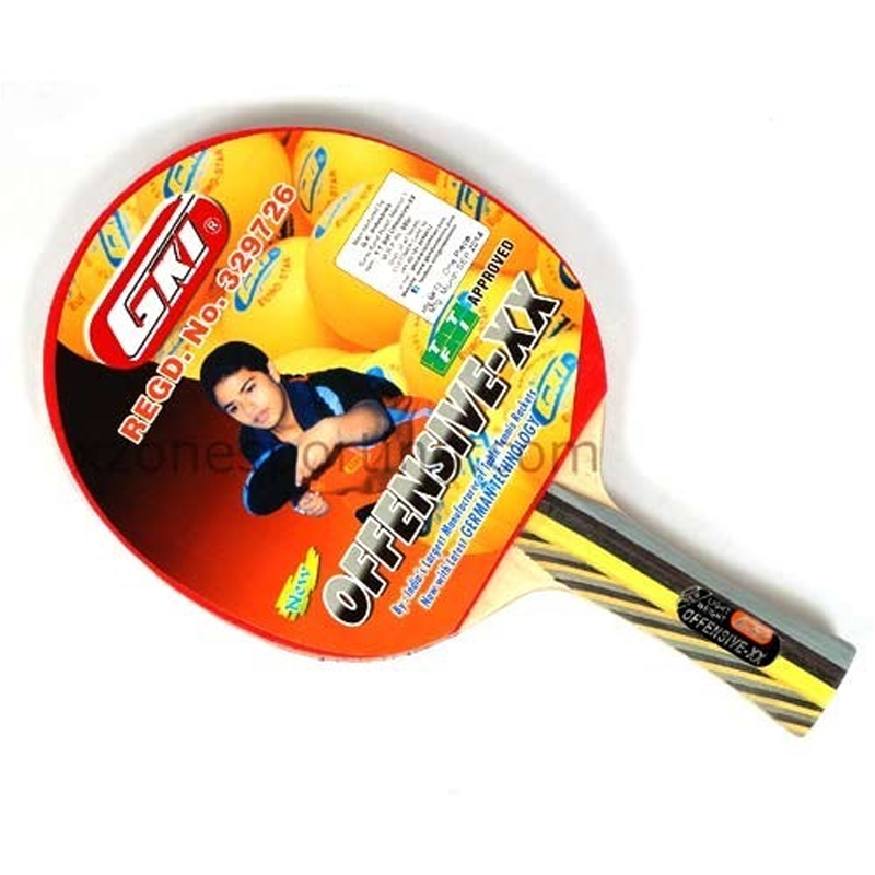 GKI Offensive XX Wooden Box Table Tennis Racket'