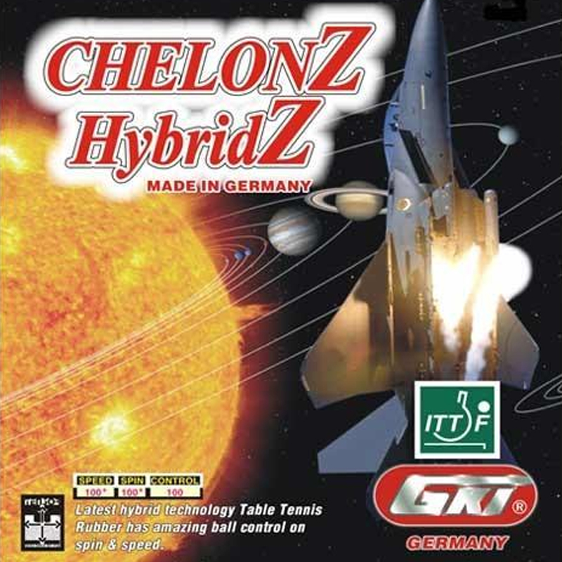 GKI Chelonz Hybridz Table Tennis Rubber'