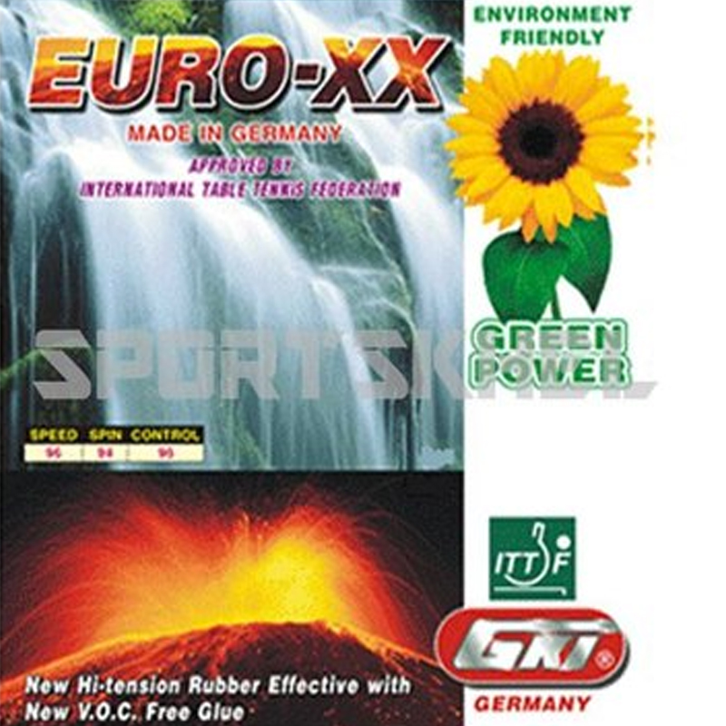 GKI Euro XX Table Tennis Rubber'